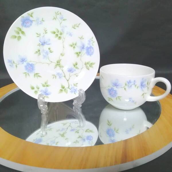 未使用◇自宅保管 ウェッジウッド ブルージャスミン カップ&ソーサー WEDGEWOOD
