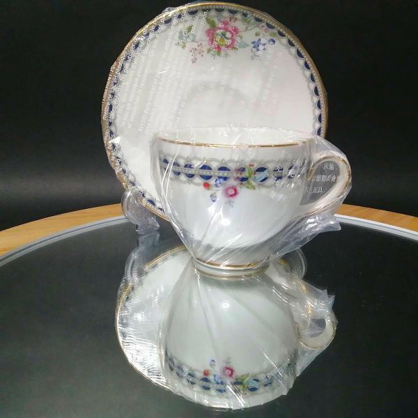 新品未使用◇自宅保管 ウェッジウッド レースピオニー リー カップ&ソーサー WEDGWOOD LACE PIONY ※追加出品予定あり