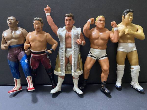 フィギュア プロレス 秋山準 藤田和之 スコーピオ 山本宜久 金丸義信 5体セット