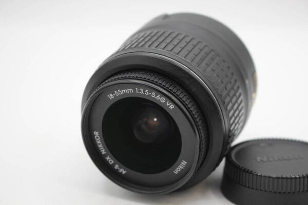 美品◆Nikon ニコン AF-S DX NIKKOR 18-55mm F3.5-5.6 G VR◆2450-0723