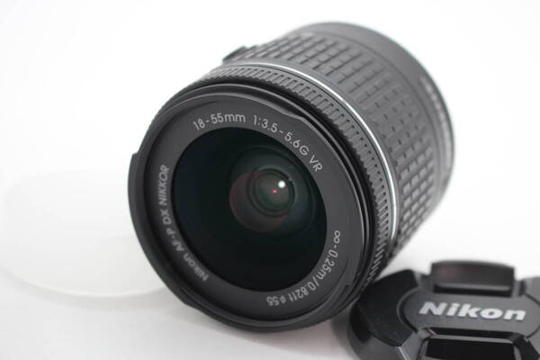 極上品◆Nikon ニコン AF-P NIKKOR DX 18-55mm F3.5-5.6G VR◆6715-0729