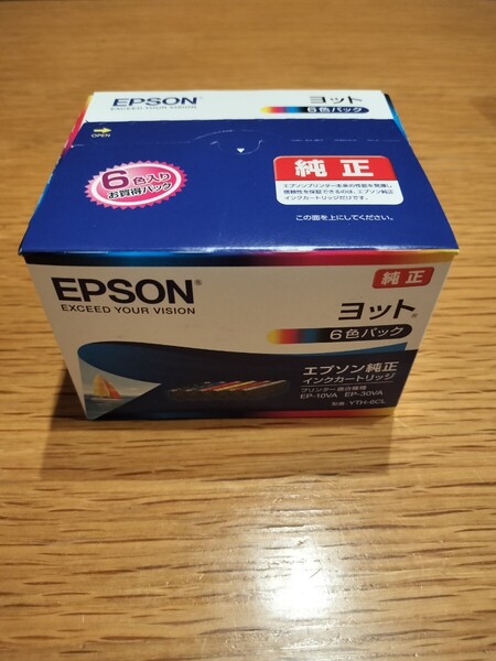 EPSON エプソン 純正インクカートリッジ ヨット YTH-6CL 6色セット 対応機種EP-10VA / EP-30VA
