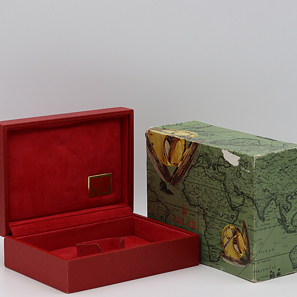 ROLEX 空箱 80年代 赤色 Yahoo!オークション -「赤」(箱、保証書、付属品) (ロレックス