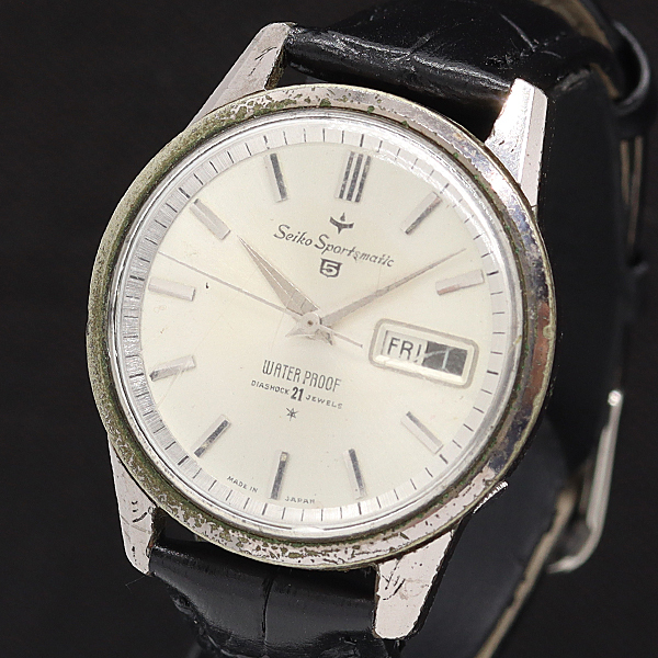 希少!Seiko Sportsmatic オートマチック自動巻 ATメンズ腕時計 Yahoo!オークション -「seiko sports matic」の落札相場・落札価格