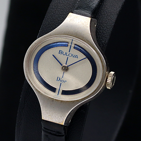 稼働 BULOVA×Dior 腕時計 手巻き 機械式 Wネーム 1117 Yahoo!オークション -「bulova dior」の落札相場・落札価格