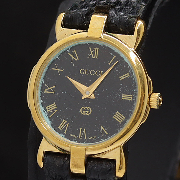 GUCCI グッチ 3400L ブラック文字盤 クオーツ レディース Yahoo!オークション -「3400」(女性用) (グッチ)の落札相場