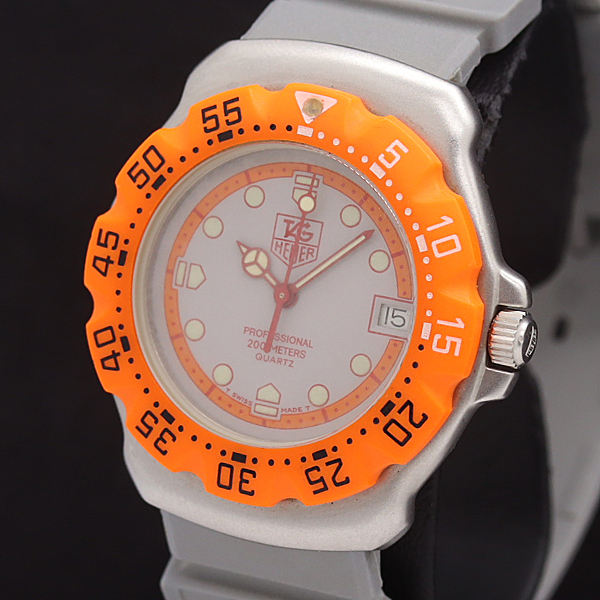 タグホイヤー TAG HEUER レディース ダイバー 373.508 稼働品 Yahoo!オークション -「タグホイヤー フォーミュラ1 レディース