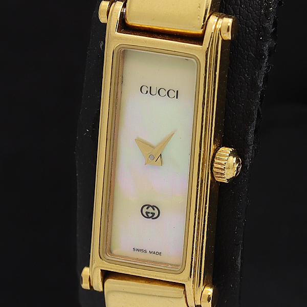 ✨稼働✨ GUCCI グッチ 腕時計 1500L ゴールド シェル文字盤 箱付き Yahoo!オークション -「グッチ 時計 1500」の落札相場・落札価格