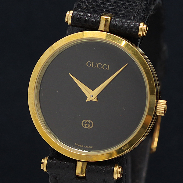 ジャンクGUCCI腕時計シェリーライン黒文字盤シリアルナンバーあり。 Yahoo!オークション -「gucci シェリーライン 時計」の落札相場