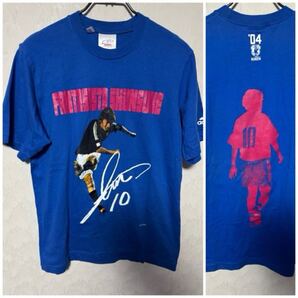 adidas アディダス Tシャツ tee 中村俊輔 Lサイズ JFA KIRIN