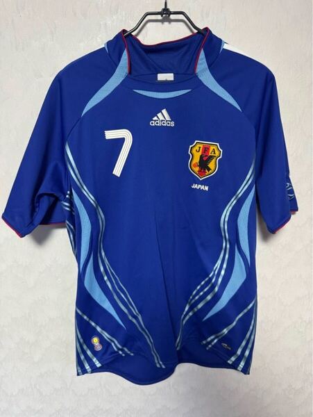 日本代表 ユニフォーム ドイツW杯 06 中田英寿 アディダス M/Oサイズ ユニホーム 06年 ワールドカップ adidas