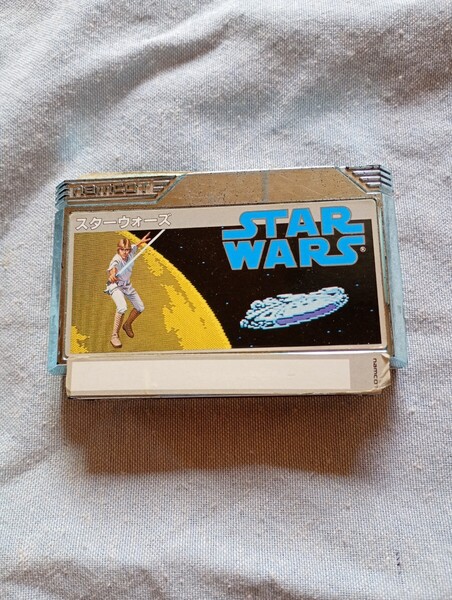 【レアFCレトロファミコンソフト】ナムコ スターウォーズ STAR WARS 洋画アクションゲーム 初期動作確認済 送料無料 箱、説明書無し
