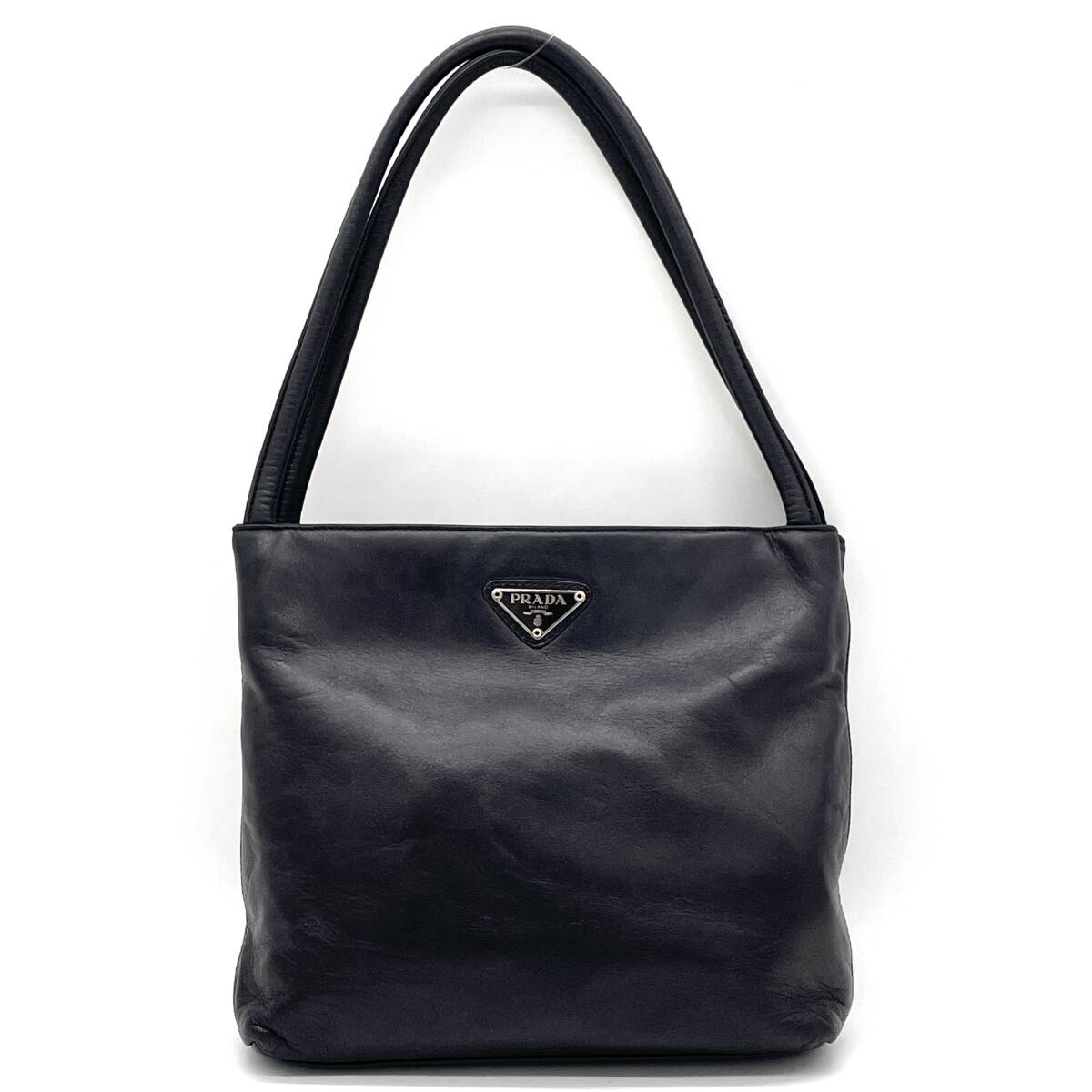 【Prada】ナッパ ソフトレザー ミディアムトートバッグ・中古 2025年最新】Yahoo!オークション -プラダ ナッパ バッグ