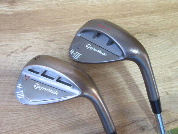 テーラーメイド HI-TOE RAW ウェッジ 52-09 58-15(BigFoot) 2本セット DG S200