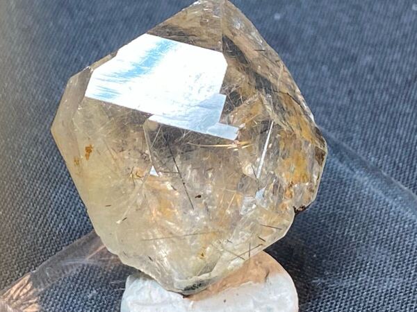 ザギ水晶 ザキ鉱山 ザギマウンテンクォーツ ルチル入り 7.1g