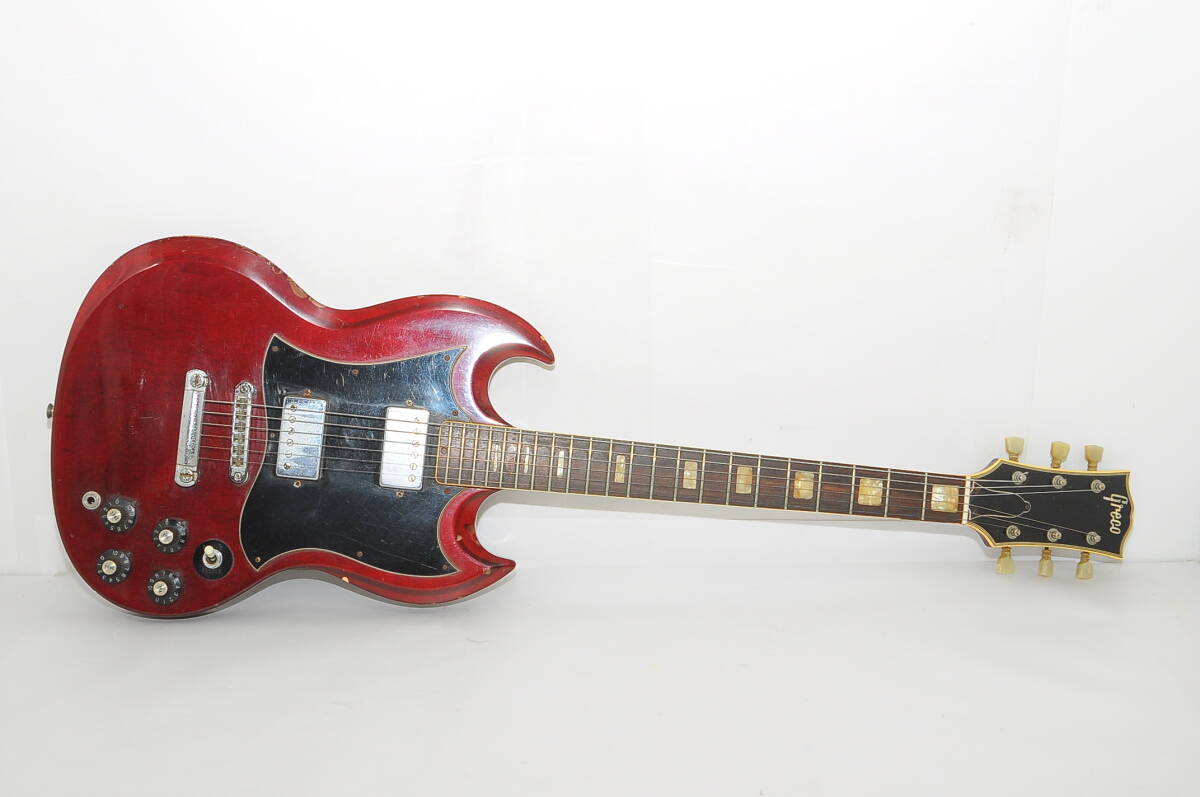 Greco SG エレキギター レッド 毎日値下げしていき売り切ります Yahoo!オークション -「グレコ sg」(エレキギター) (ギター)の