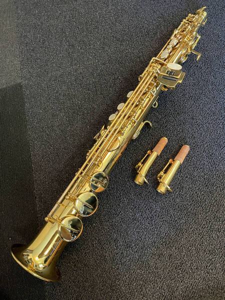アンティグア ソプラノサックス スタンダード BAMケース 極美品 ¥29万 ANTIGUA SOPRANO SAX