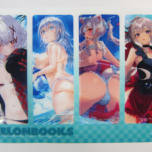新品未使用 / メロンブックス 大人気ジャンル&買い逃し再発掘フェア summer クリアしおり 神岡ちろる こうましろ タジマ粒子 竹花ノート