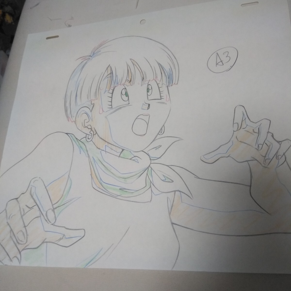 金髪ブルマ 直筆原画 Yahoo!オークション -「ブルマ_(ドラゴンボール)」(コミック
