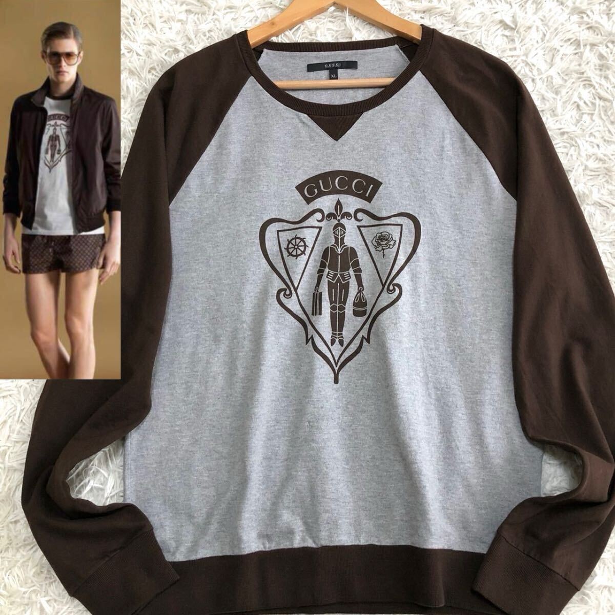 最終値下げ！新品未使用　GUCCI トレーナー グッチ GUCCI × ザノースフェイス THE NORTH FACE 616036 XjDCL