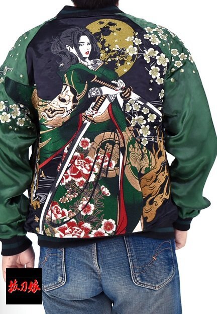 抜刀娘　トラックジャケット　XXL 抜刀娘 トラックジャケット ジャージ 背面ビッグプリント ゆる