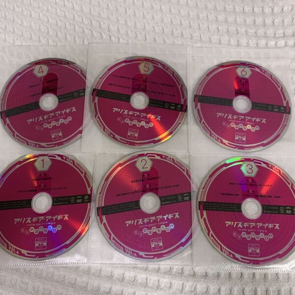 アリス・ギア・アイギス Expansion DVD 全巻セット アニメ 全6巻 全話 レンタル落ち 中古