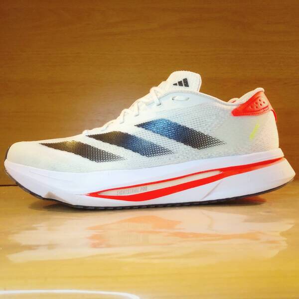 【美品/完売サイズ】Adidas/ Adizero SL2/ 27.5 cm/ ホワイト/ アディダス アディゼロ エスエル super light