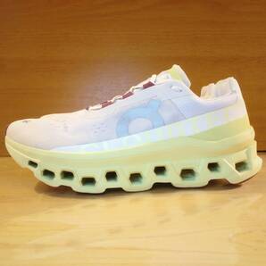 【美品/完売カラー】 On/ Cloudmonster/ 27.0cm/ フロスト・アカシア/ オン クラウドモンスター Cloud monster 2と比べハイスピード帯対応
