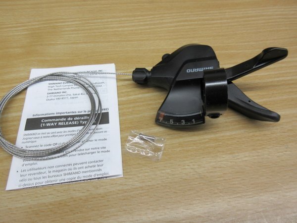 シマノ7速 SL-M315-R 7Sシフトレバー 右側のみ 未使用品