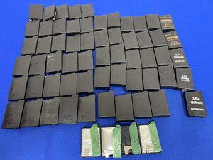 ジャンク 純正 PSP-2000・3000 用 バッテリー 30個 + 1000用 バッテリー 24個 + 大容量 2個+社外品 3個+ケース上部欠損 4個 膨張あり D5