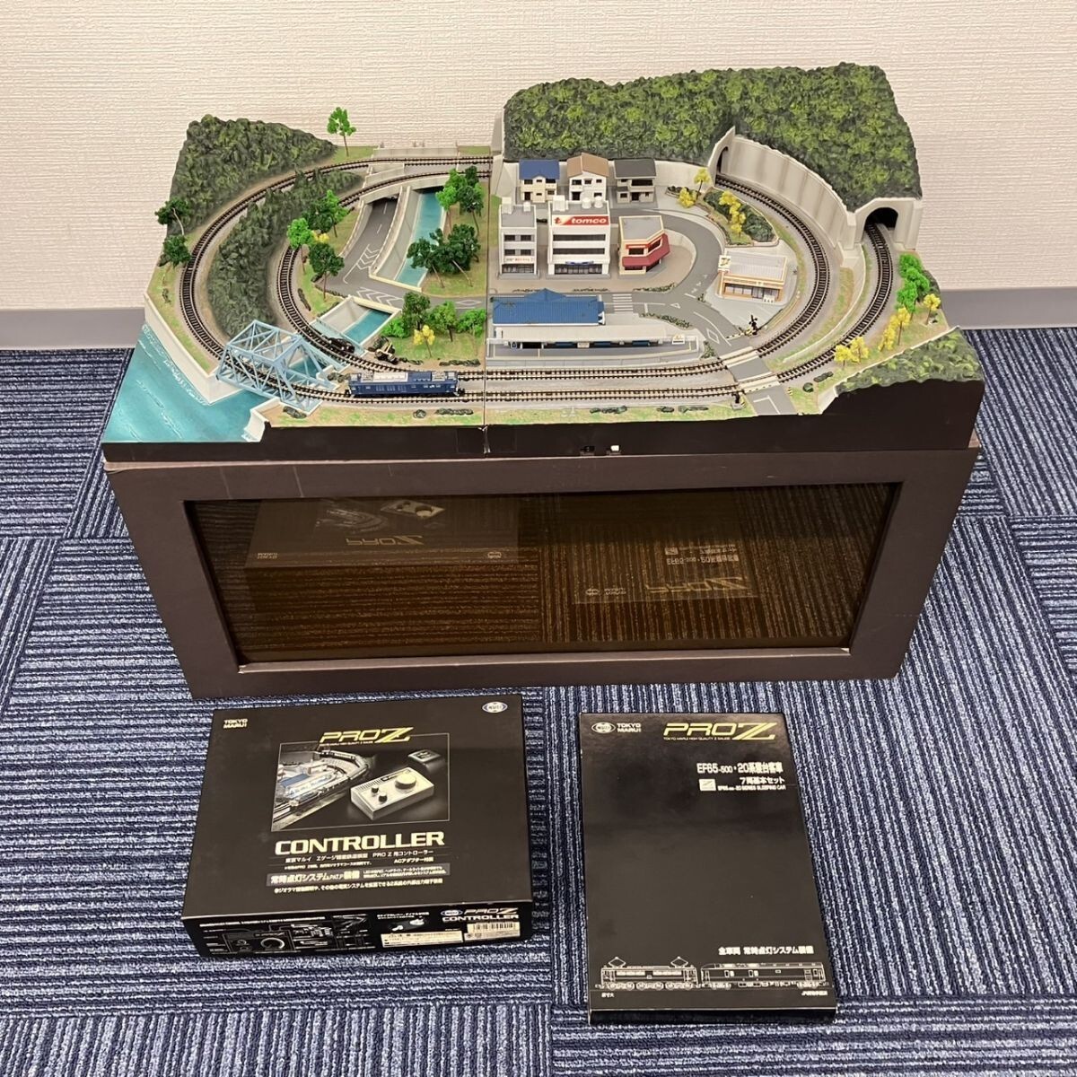 東京マルイPROZ完成ジオラマコース基本セットEF65 寝台客車付き Yahoo!オークション -「zゲージ 完成ジオラマコース基本セット