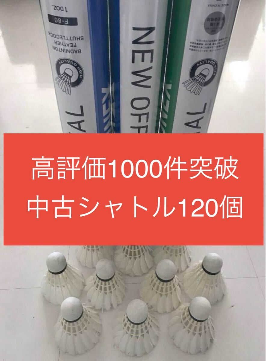 中古シャトル 200個 ノック用 Yahoo!オークション -「バドミントン シャトル ノック」の落札