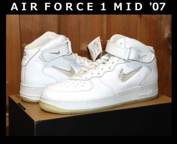 送料無料 即決【未使用】 NIKE ★ AIR FORCE 1 MID '07 (US10.5/28.5cm) ★ ナイキ エアフォース1 AF1 Color of the Month DZ2672-101 併