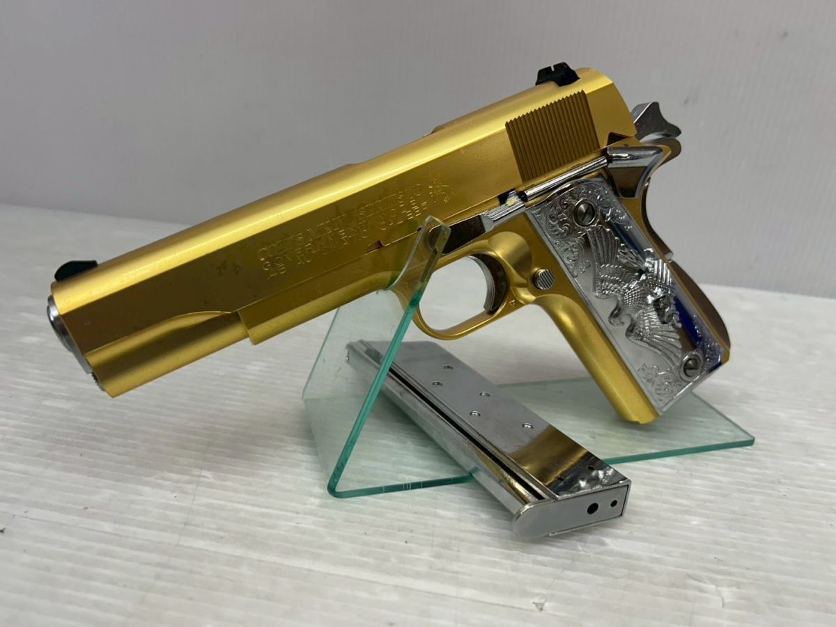 WA ガバメント プレミアム ゴールド SCW ウエスタンアームズ メーカー Yahoo!オークション -「プレミアム・エディション」(ガスガン