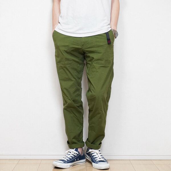 GRAMICCI × URBAN RESEARCH DOORS 別注 ベイカーパンツ【M】オリーブ グラミチ アーバンリサーチドアーズ コラボ ストレッチ GMP-18S160
