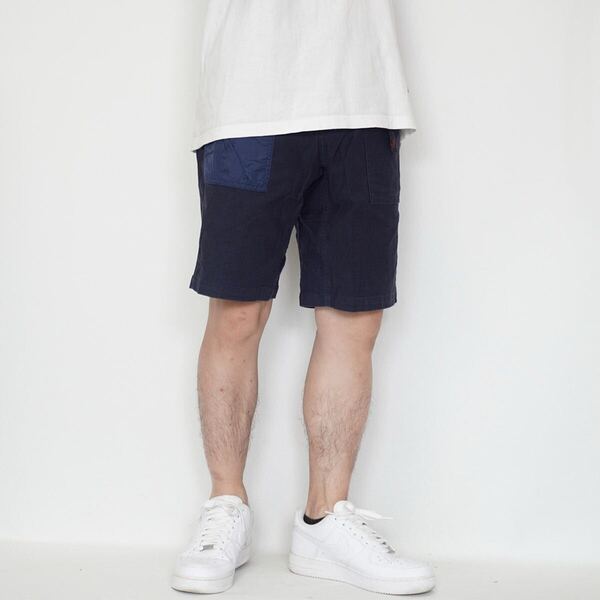 GRAMICCI × BRIEFING × BEAMS PLUS 別注 カーゴショーツ【S】NAVY グラミチ ブリーフィング ビームス コラボ ショートパンツ GMP-18S182