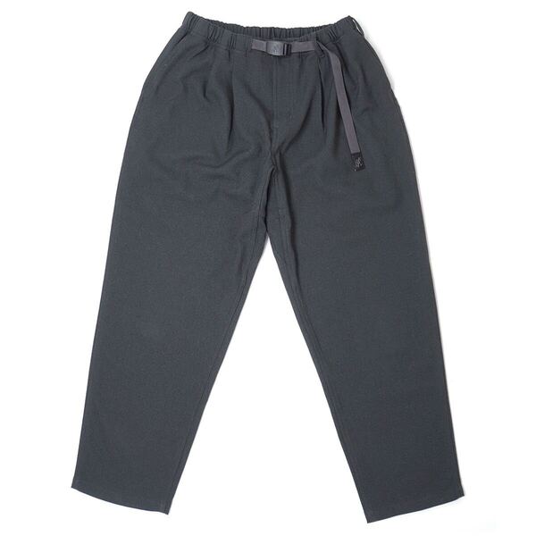 GRAMICCI × Bshop 別注 カルゼ 2タックワイドテーパードパンツ【M】チャコール グラミチ ビショップ コラボ ストレッチ GUP2-F1084