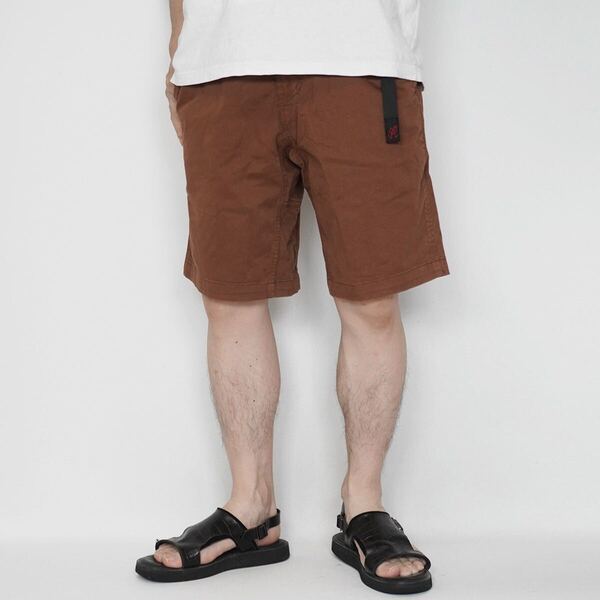 GRAMICCI ST-SHORTS【S】ブラウン グラミチ スタンダードショーツ ストレッチ クライミング ショートパンツ ハーフ アウトドア 8555-NOJ
