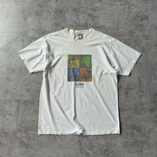 90s Platinum Technlogy Teck Tee / 90年代 プラチナムテクノロジー テック企業 Tシャツ