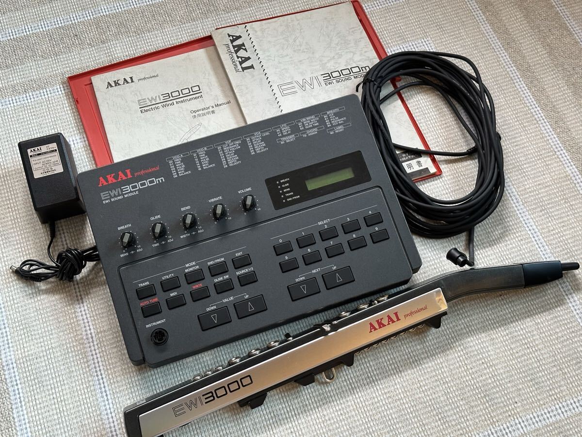 中古 ジャンク AKAI アカイ EWI3000 EWI3000m Yahoo!オークション -「akai ewi3000m」の落札相場・落札価格
