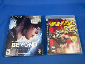 Beyond Two Souls Steelbook Slipcover ~ Borderlands PS3 Playstation ~ Resurfaced 海外 即決