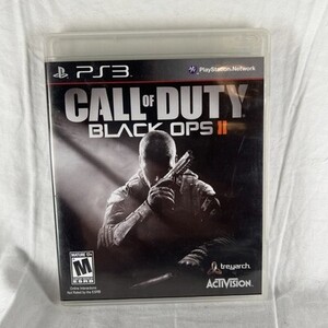 Call Of Duty Black Ops 2 II PS3 CIB Sony PlayStation 3 Complete 海外 即決