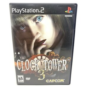 PS2 Clock Tower 3 (Sony PlayStation 2, 2003) Complete W Case & Manual 海外 即決