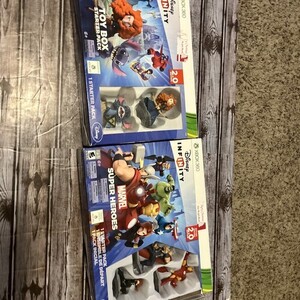 2 Xbox 360 Infinity Starter Packs Marvels And Toy Box 海外 即決