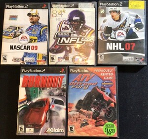 Playstation 2 Sports/Racing game lot PS2 海外 即決