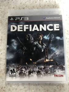 DEFIANCE PLAYSTATION 3 THREE GAME PLAY STATION PS3 SONY NES HQ 海外 即決