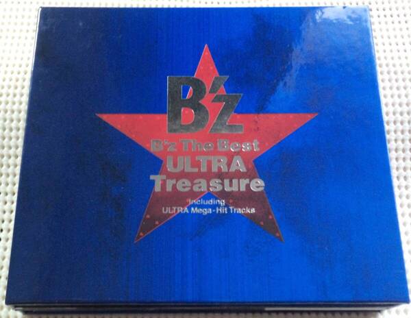 ☆2CD+DVD B'z The Best ULTRA Treasure 帯なし中古!!