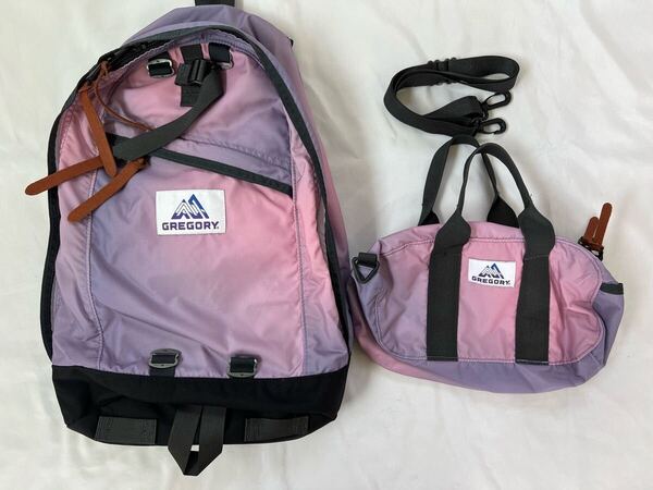 極美品 GREGORY×BEAMS BOY別注 デイパックとポニーバッグセット