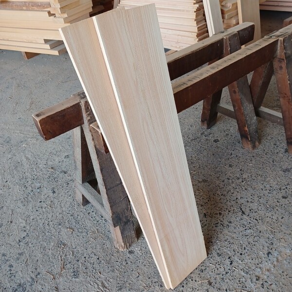 B-2058 国産ひのき 板 2枚セット 棚板 看板 まな板 一枚板 無垢材 桧 檜 DIY