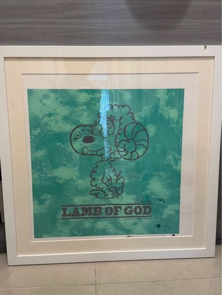 真作 LAMB OF GOD 細川雄太 版画 直筆EDサイン入り 100枚限定 シルクスクリーン 村上隆